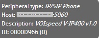 user perif detail